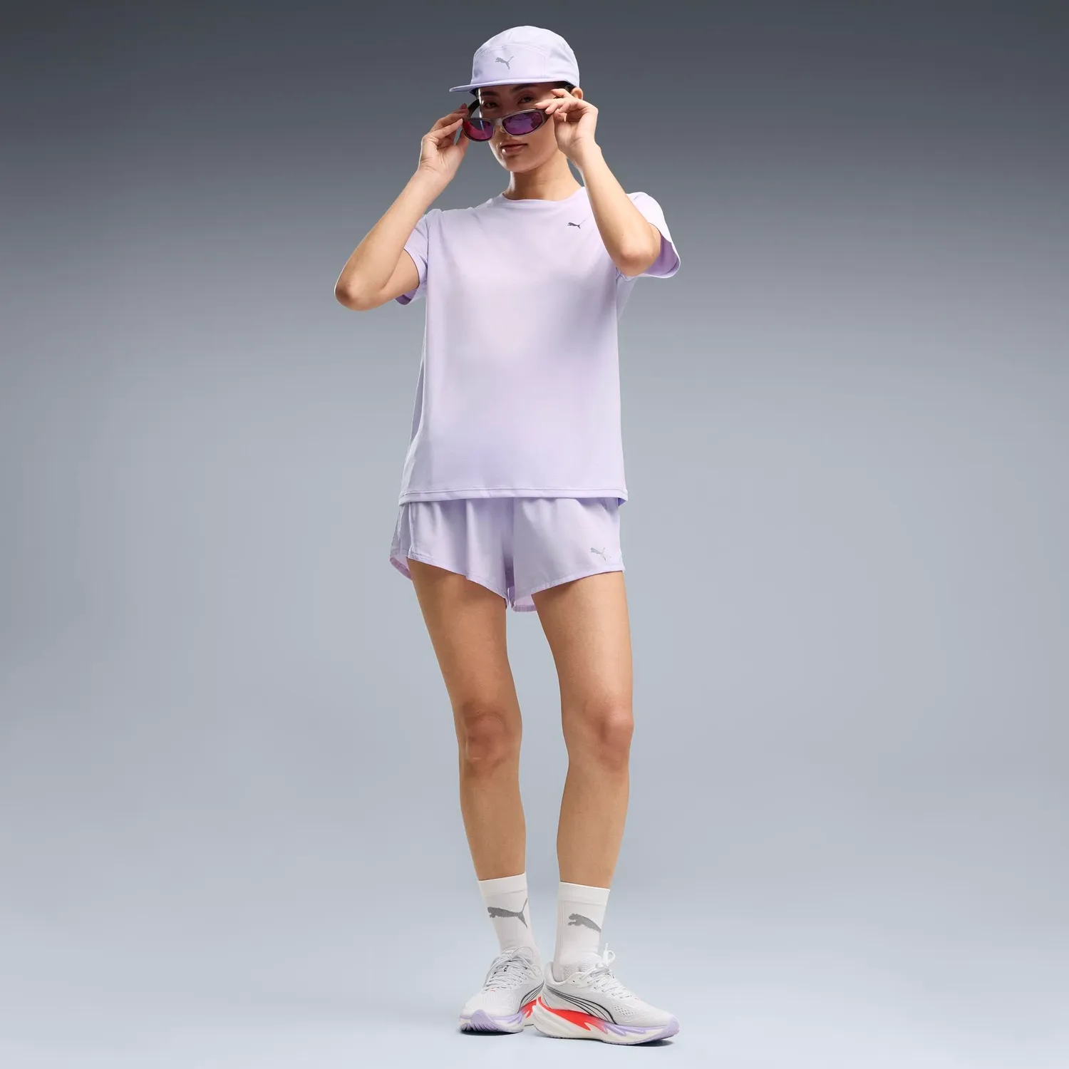 Puma Run Nitro Graphic maglia running donna leggera