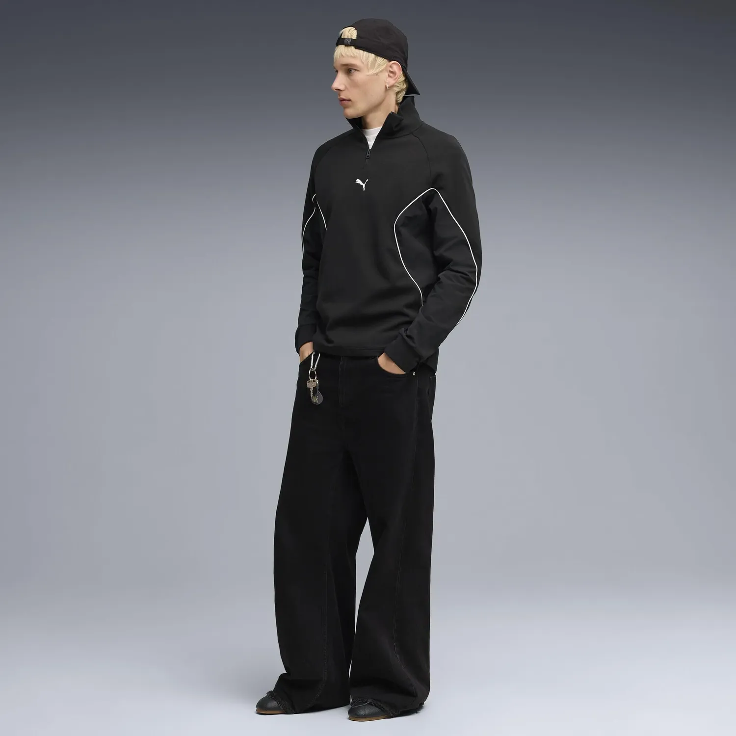 PUMA Sport Mid Layer giacca tuta unisex M leggera