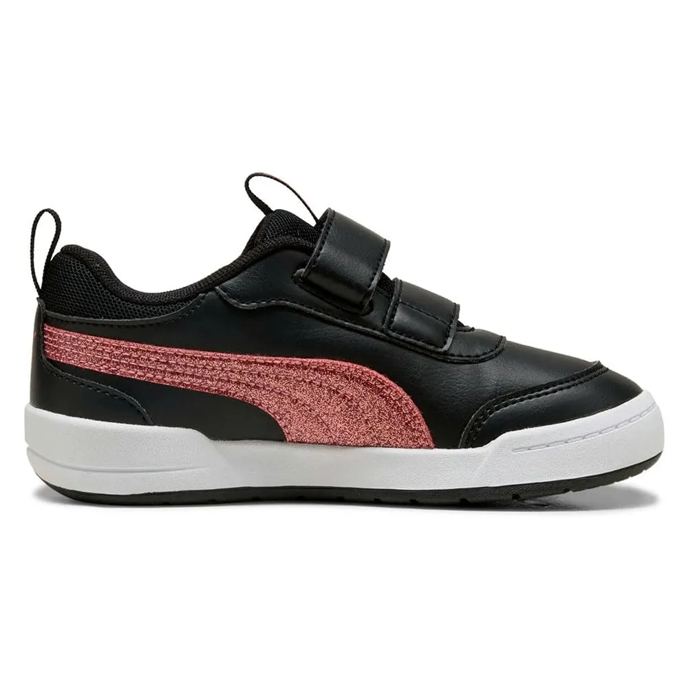 Puma Multiflex 2 Glitz sneaker bambina nero rosa 27.5 EU