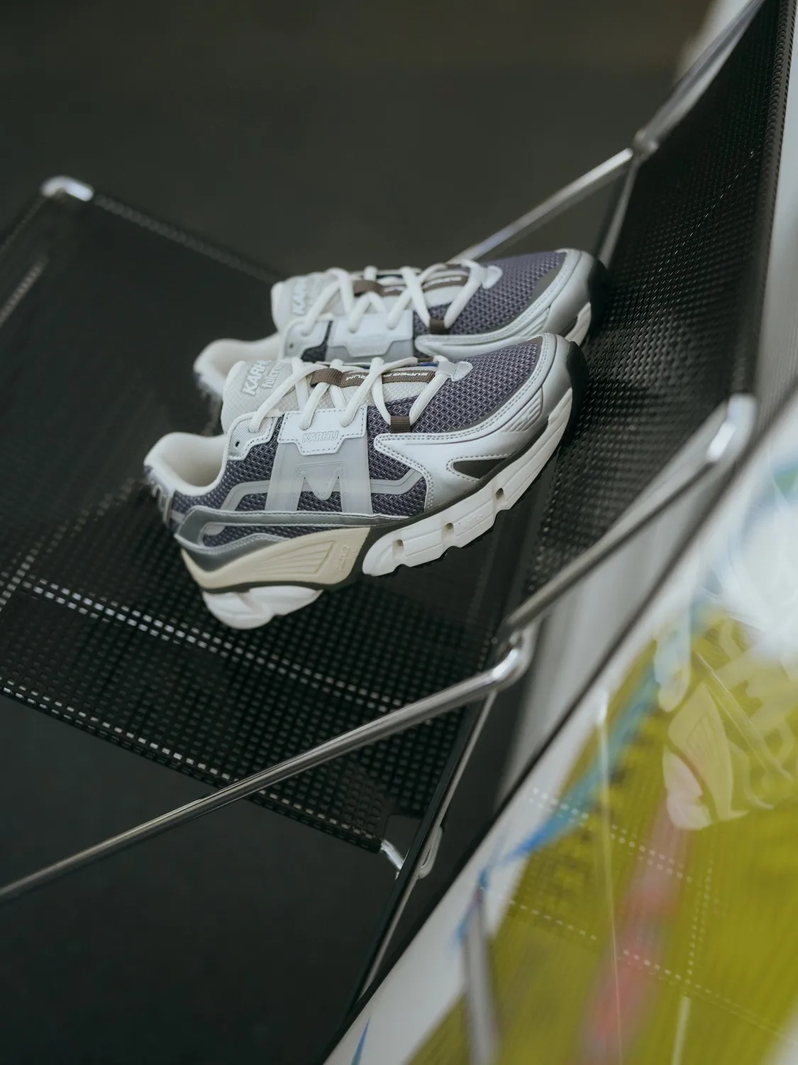Karhu Super Fulcrum sneakers Silver Vintage Indigo mesh