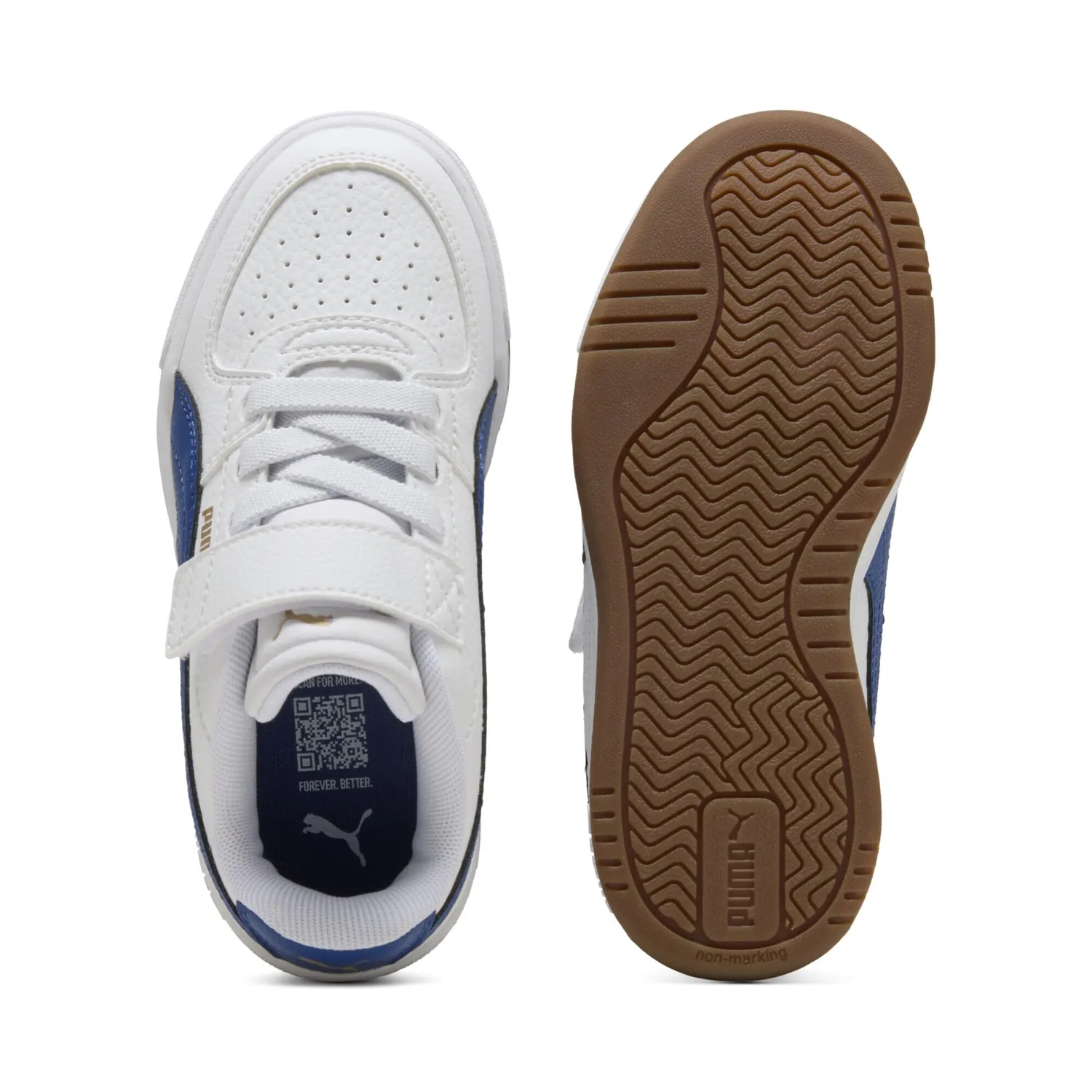 Puma Caven III sneakers bambino bianco blu 35 EU