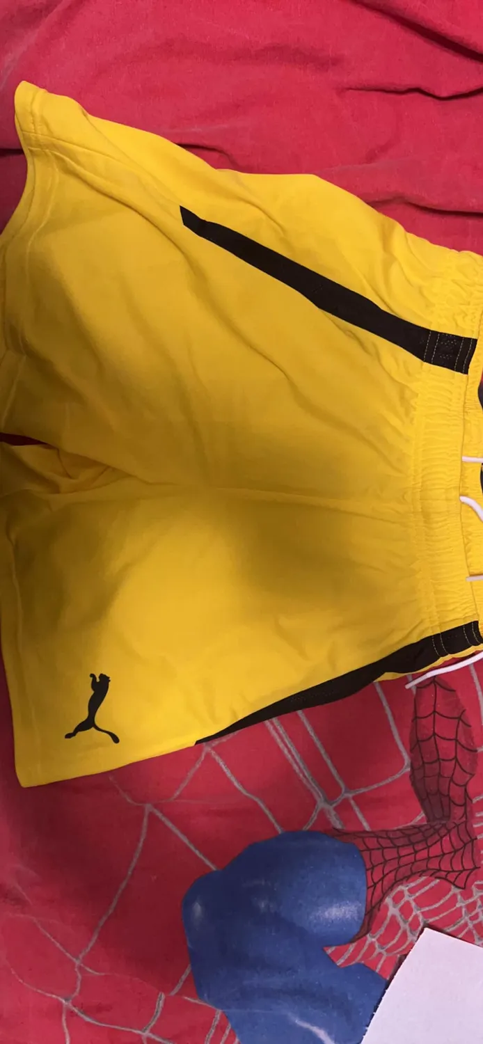 Puma Teamliga pantaloncini calcio bimbo neri