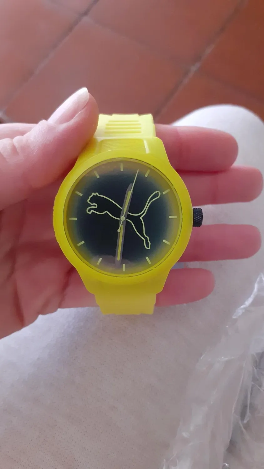 Puma Reset P5026 orologio uomo silicone 43 mm