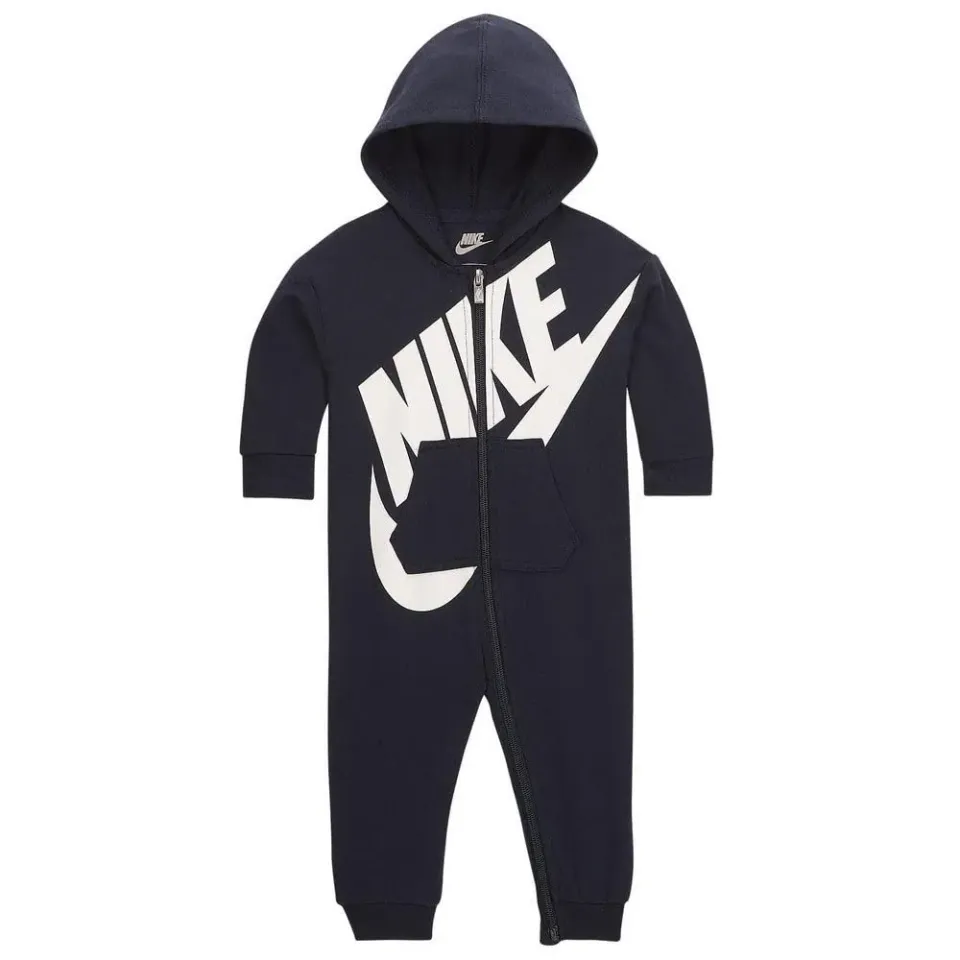 Nike Futura Overall tuta neonato ossidiana felpa