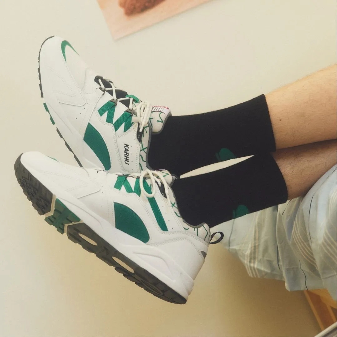Karhu Fusion OG calze Black Ultramarine Green cotone