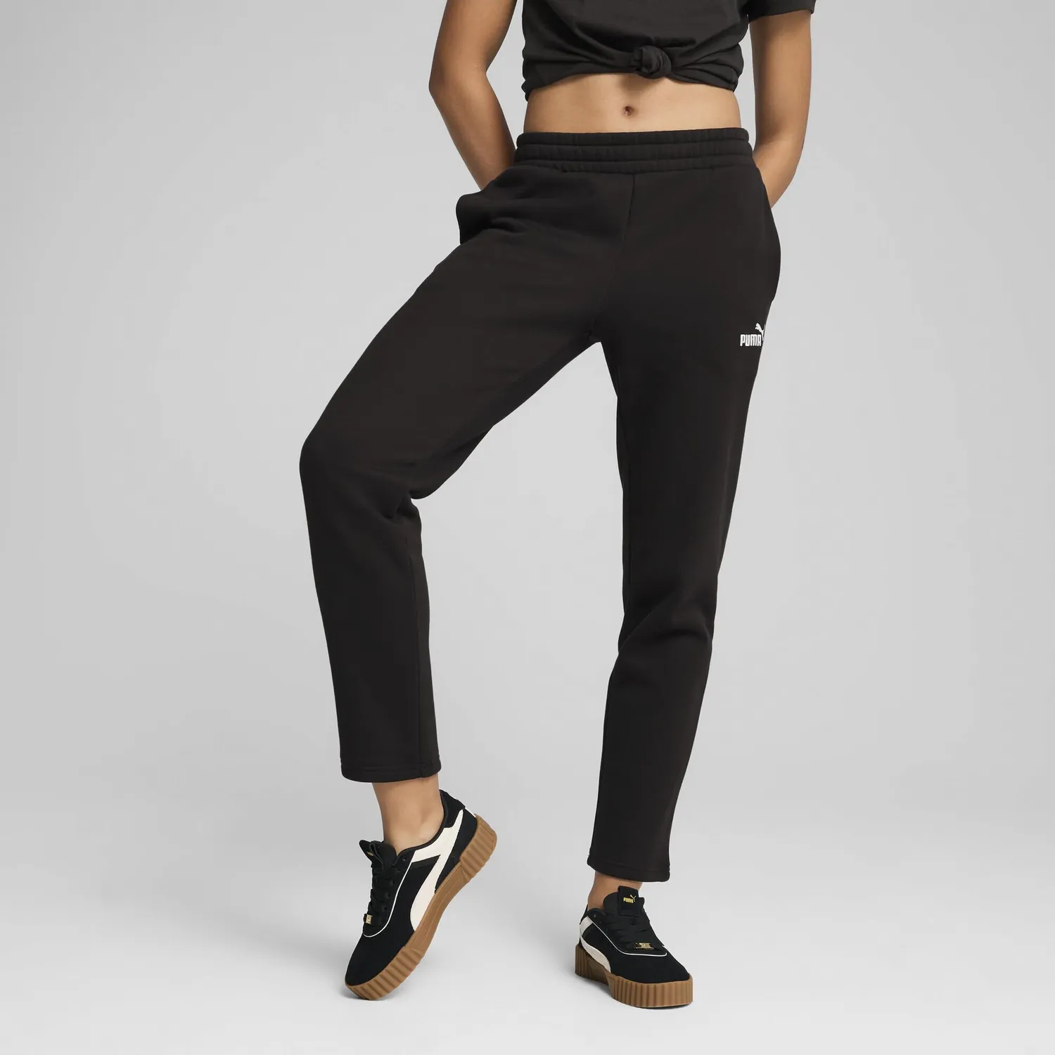 Puma Ess Small No.1 Logo FL pantaloni tuta donna S felpa