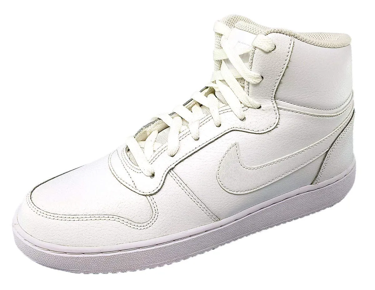 Nike Ebernon Mid scarpe basket 40 nere pelle