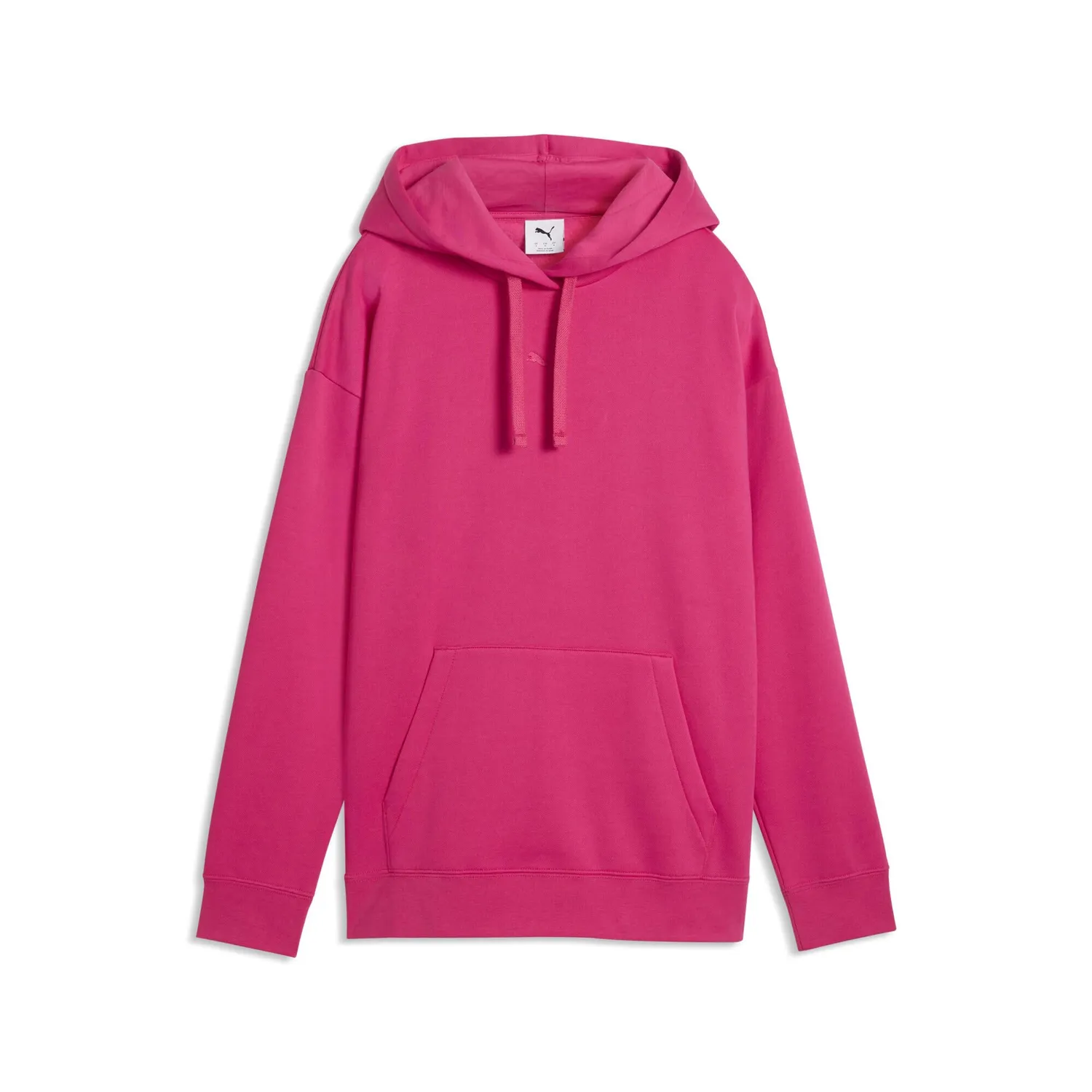 Puma Essentials felpa donna cappuccio pile morbido