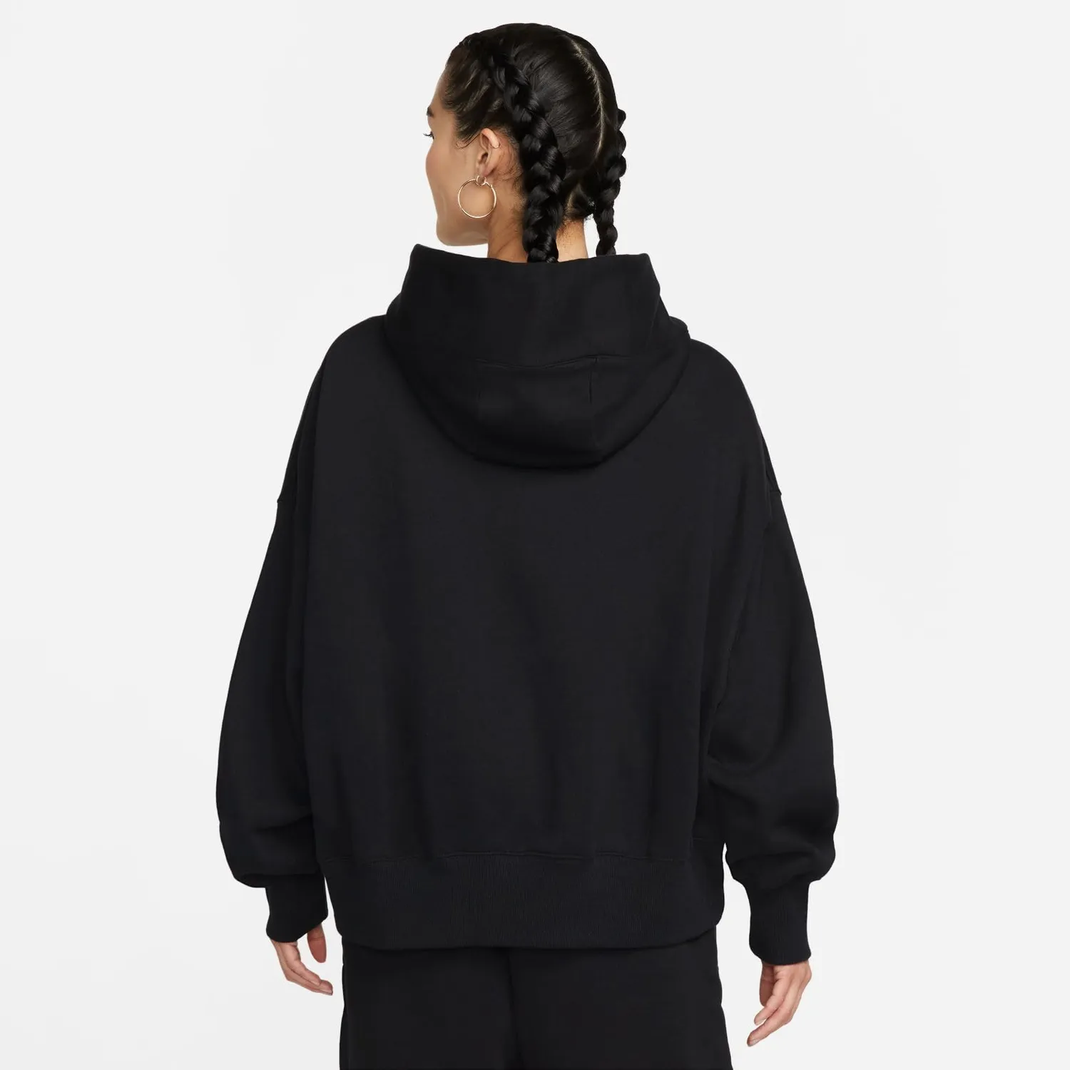 Nike Phoenix Fleece felpa cappuccio donna L