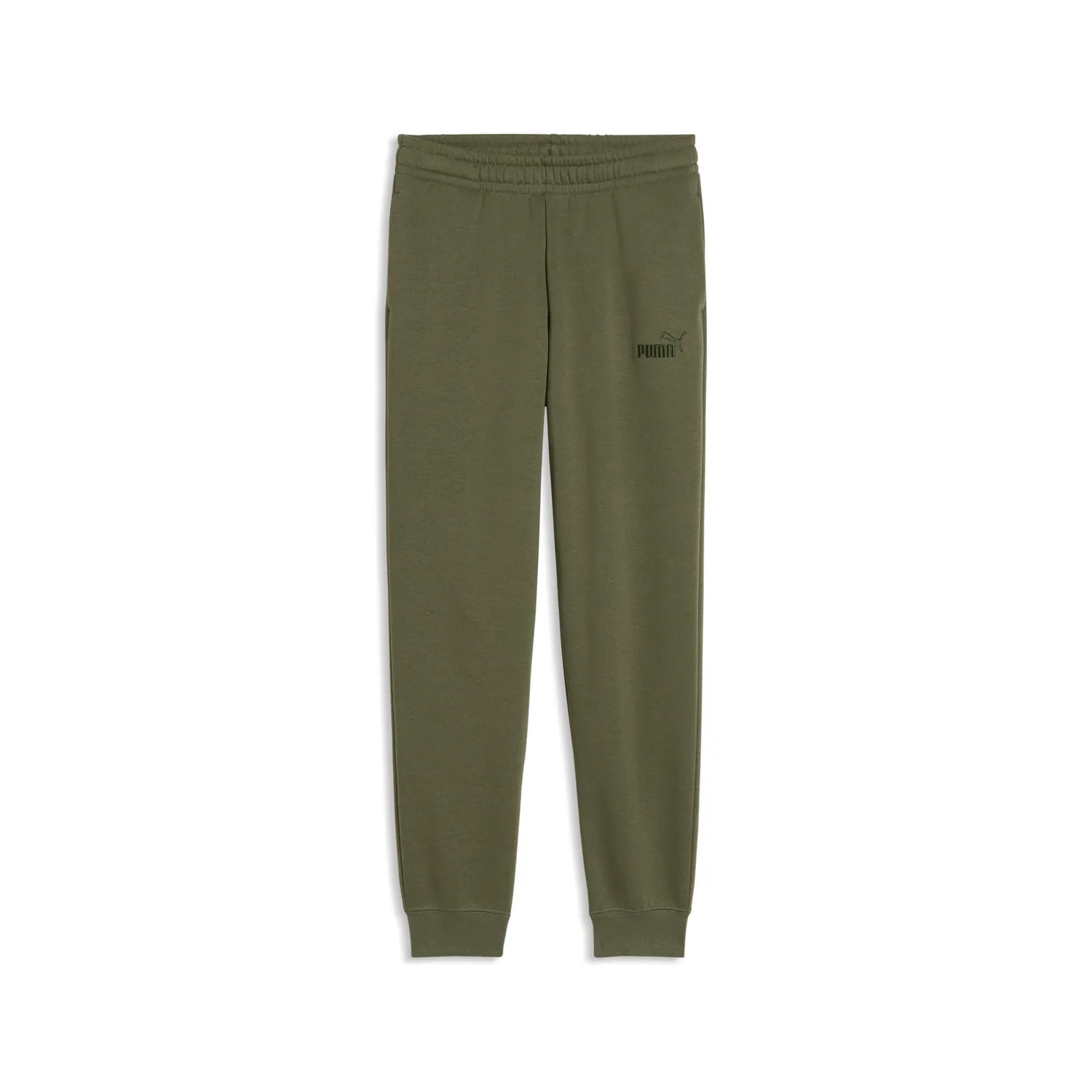 Puma Ess No.1 Logo pantaloni tuta bimbo grigio felpati
