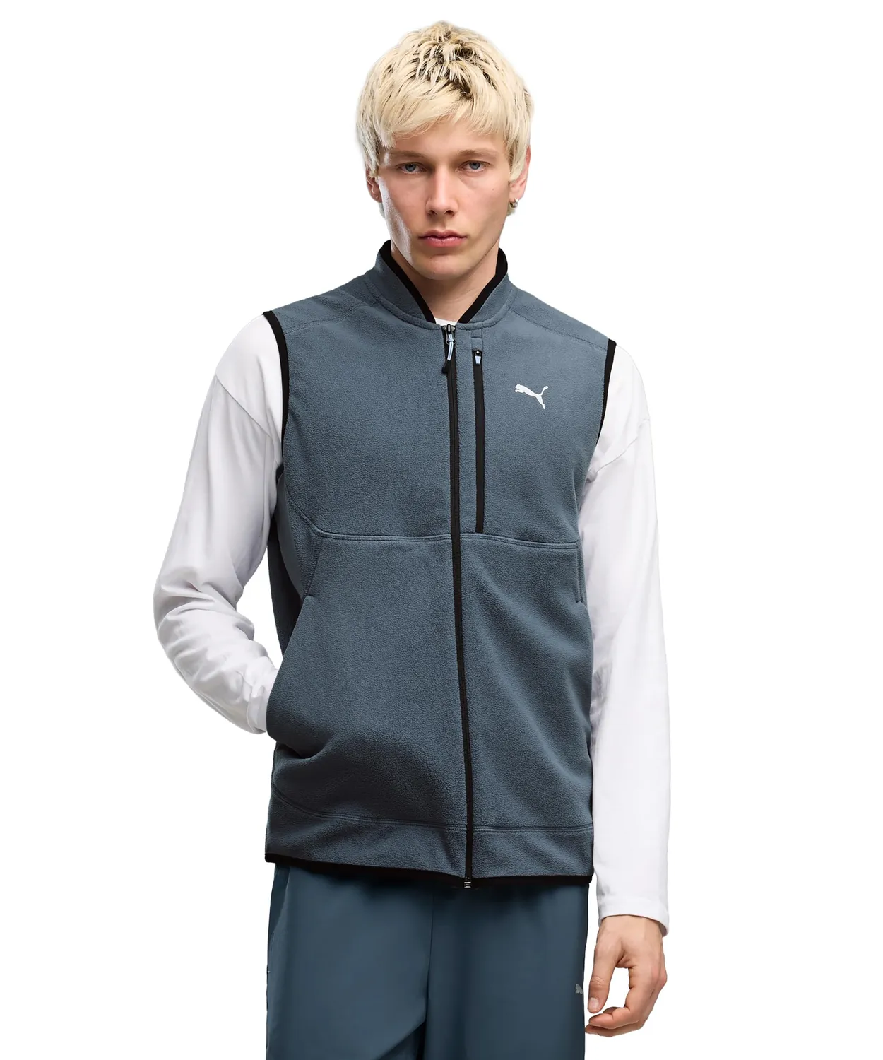 PUMA PUMATECH Polarfleece Gilet Uomo Pile