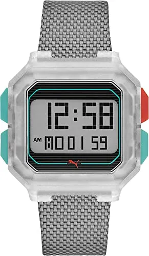 Puma Remix P5021 orologio digitale donna silicone nero