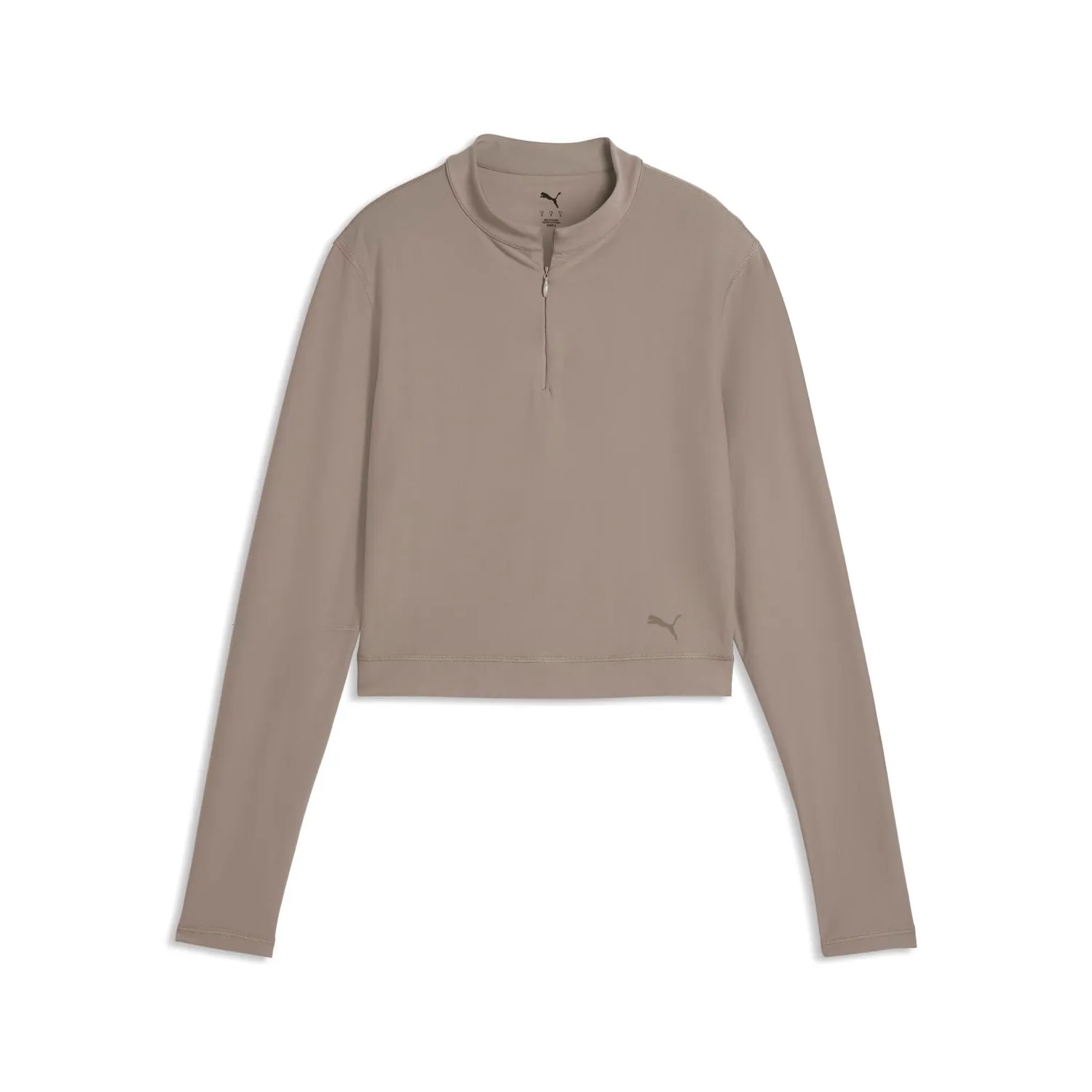 Puma Cloudspun Zip LS maglia training donna maniche lunghe