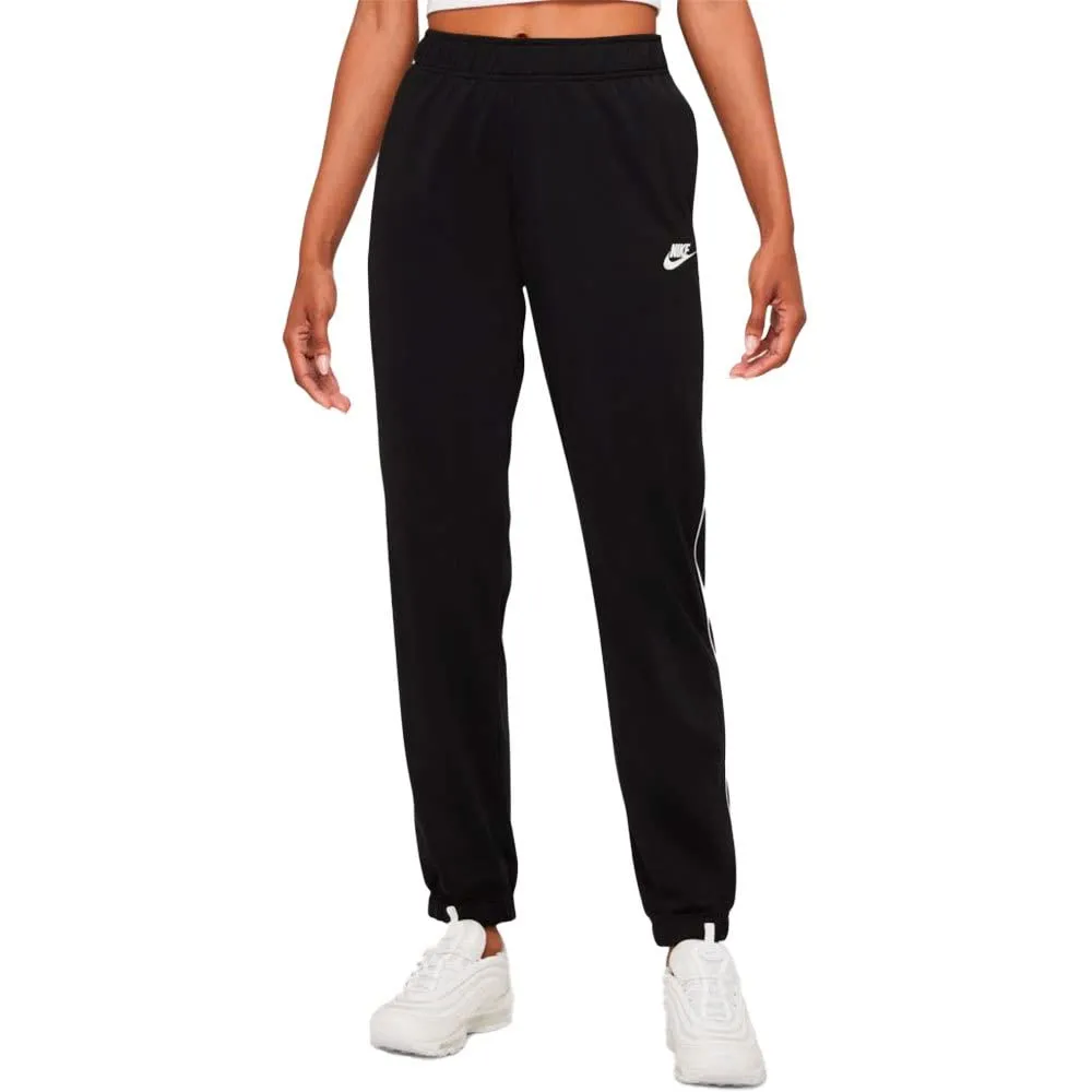 Nike NSW Essntl Pique tuta donna L nera zip