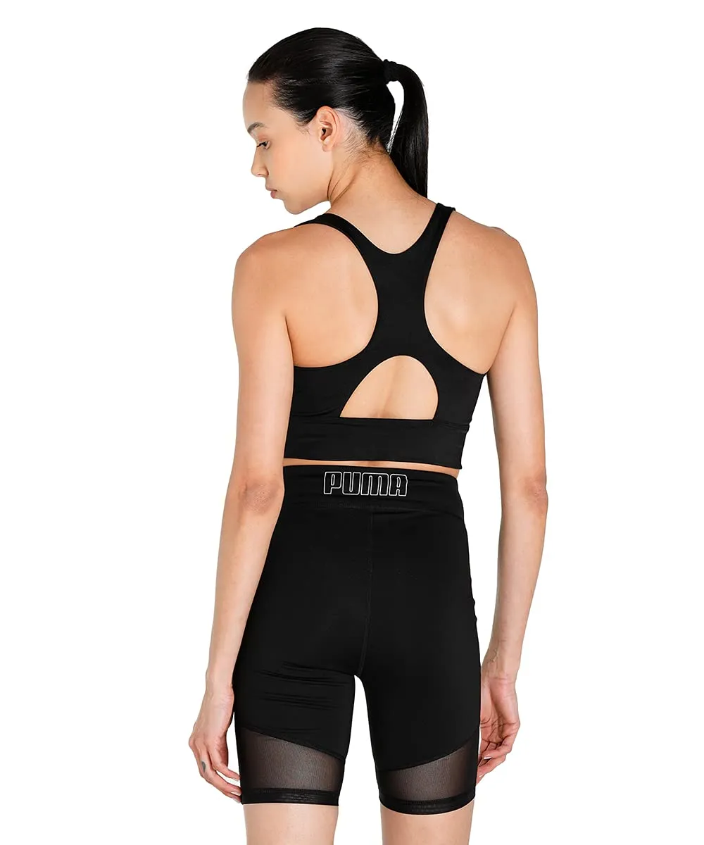Puma Mid Impact All-In Lo reggiseno sportivo rosso