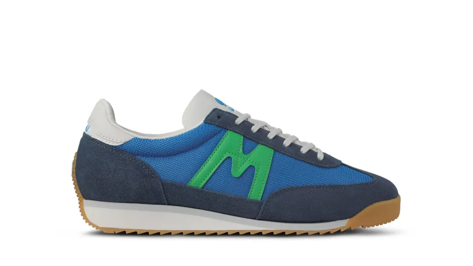 Karhu Mestari 76 sneakers Vintage Indigo Poison Green mesh
