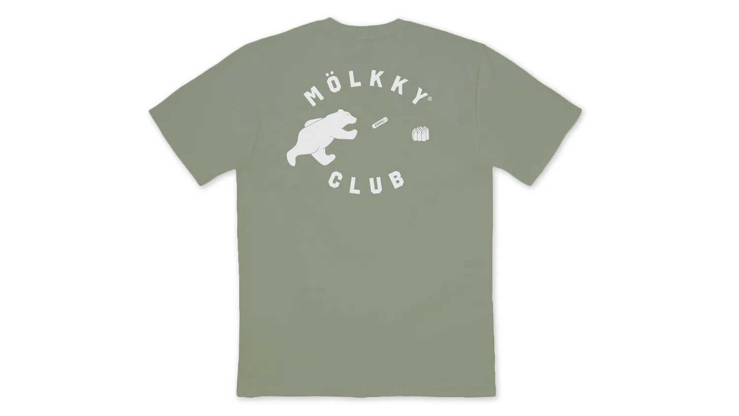 Karhu Mölkky Club t-shirt Laurel Oak cotone