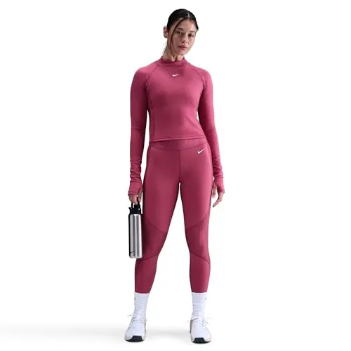 Nike Pro Dri-Fit maglia maniche lunghe donna S Sweet Beet traspirante