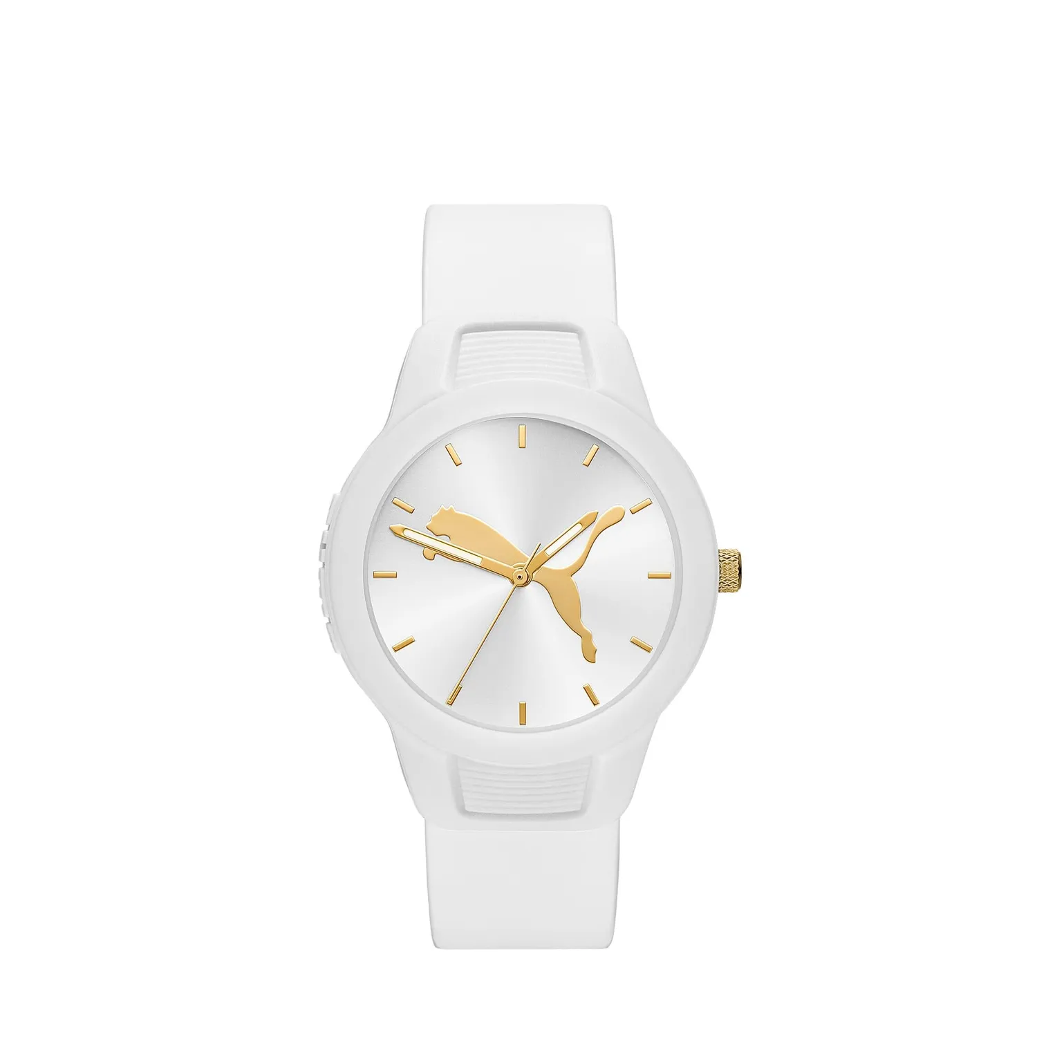Puma Reset orologio donna nero oro rosa quarzo