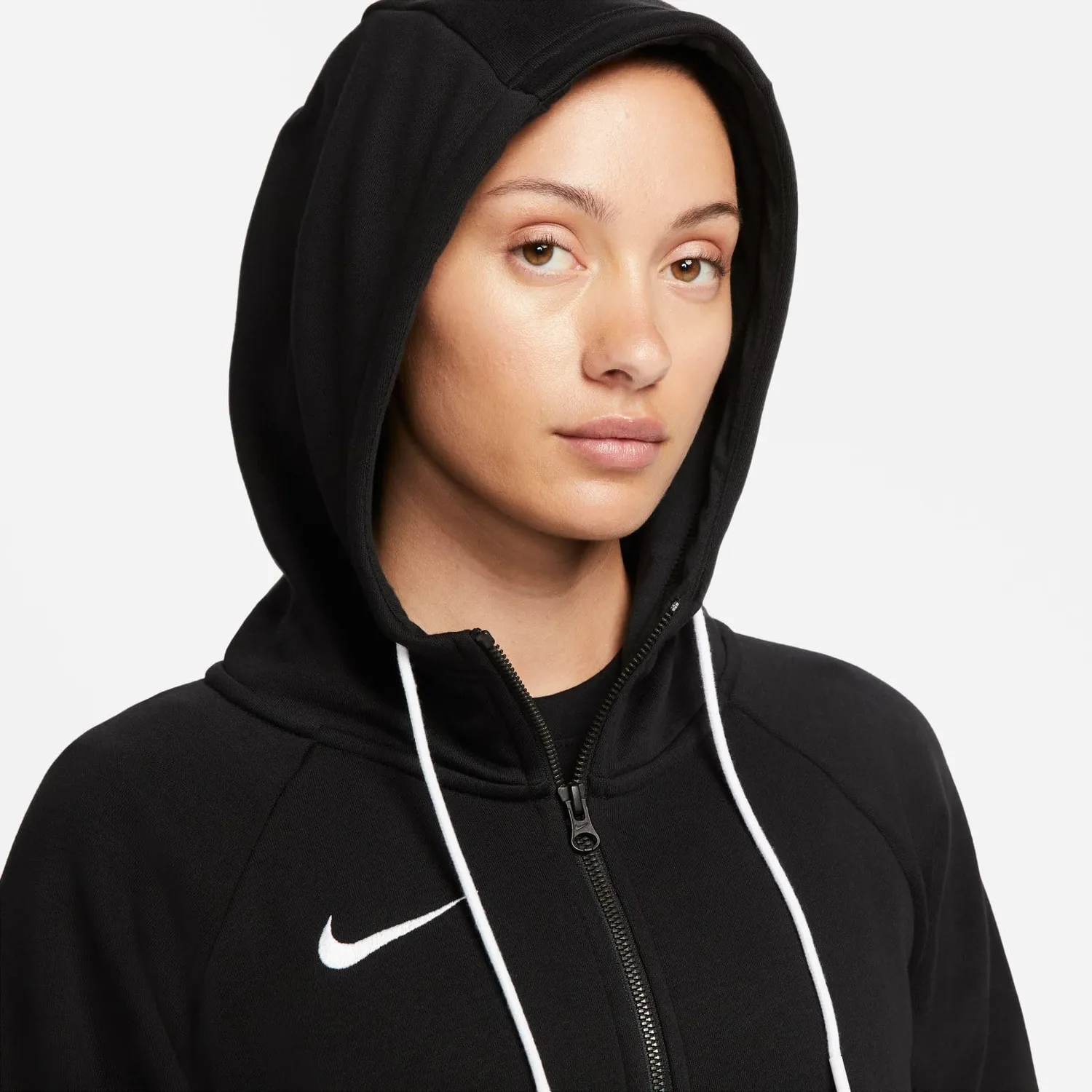 Nike Team Club 20 Full Zip felpa donna L cappuccio