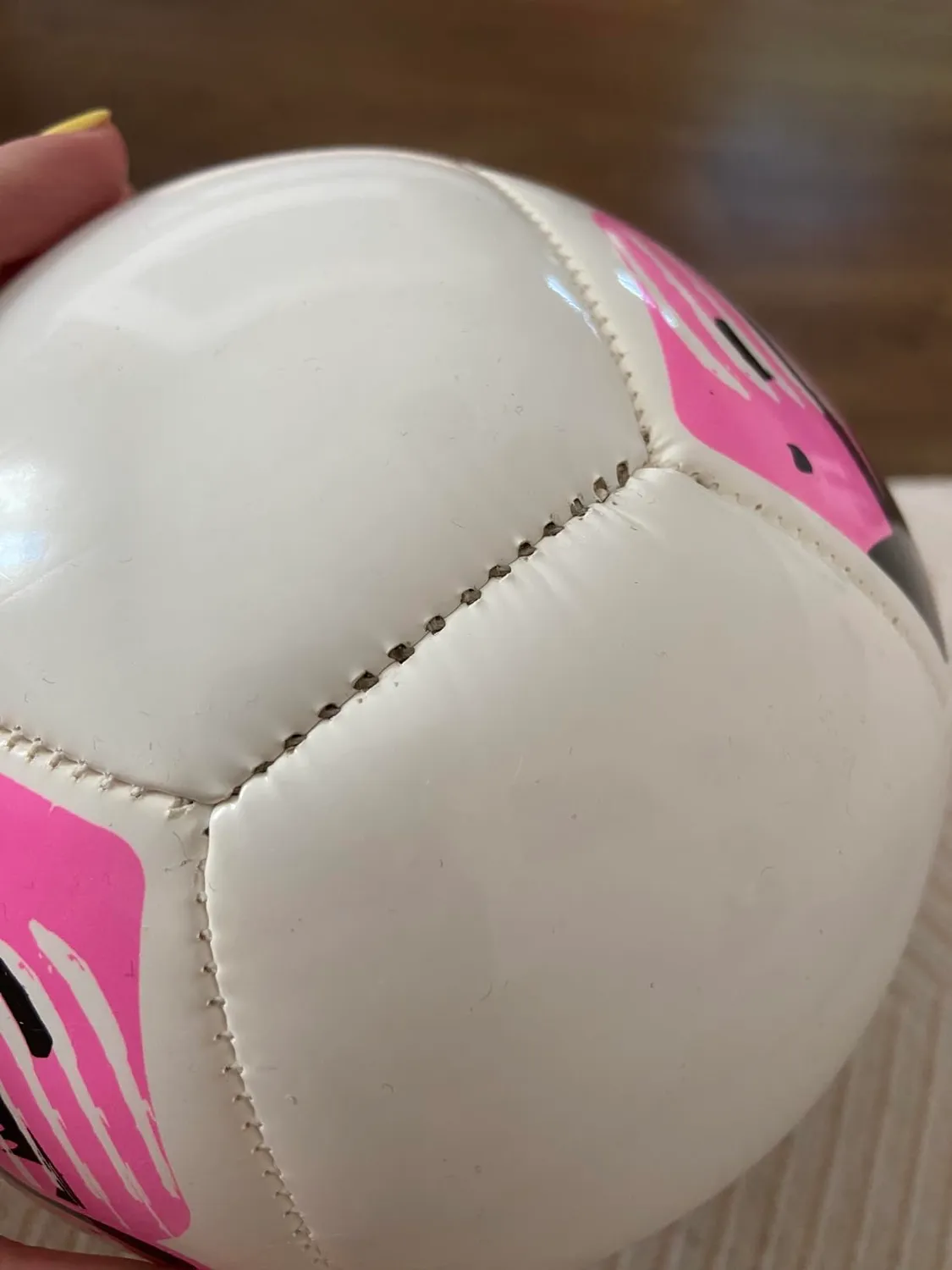 Puma Big Cat Miniball pallone bianco rosso