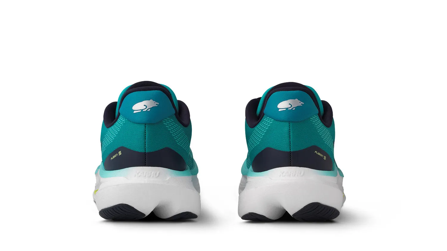 Karhu Fusion 5.0 scarpe corsa Baltic Wild Lime reattive