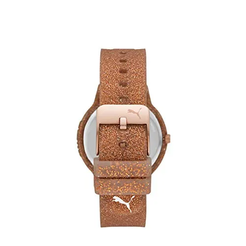 Puma Reset P1002 orologio donna oro rosa silicone