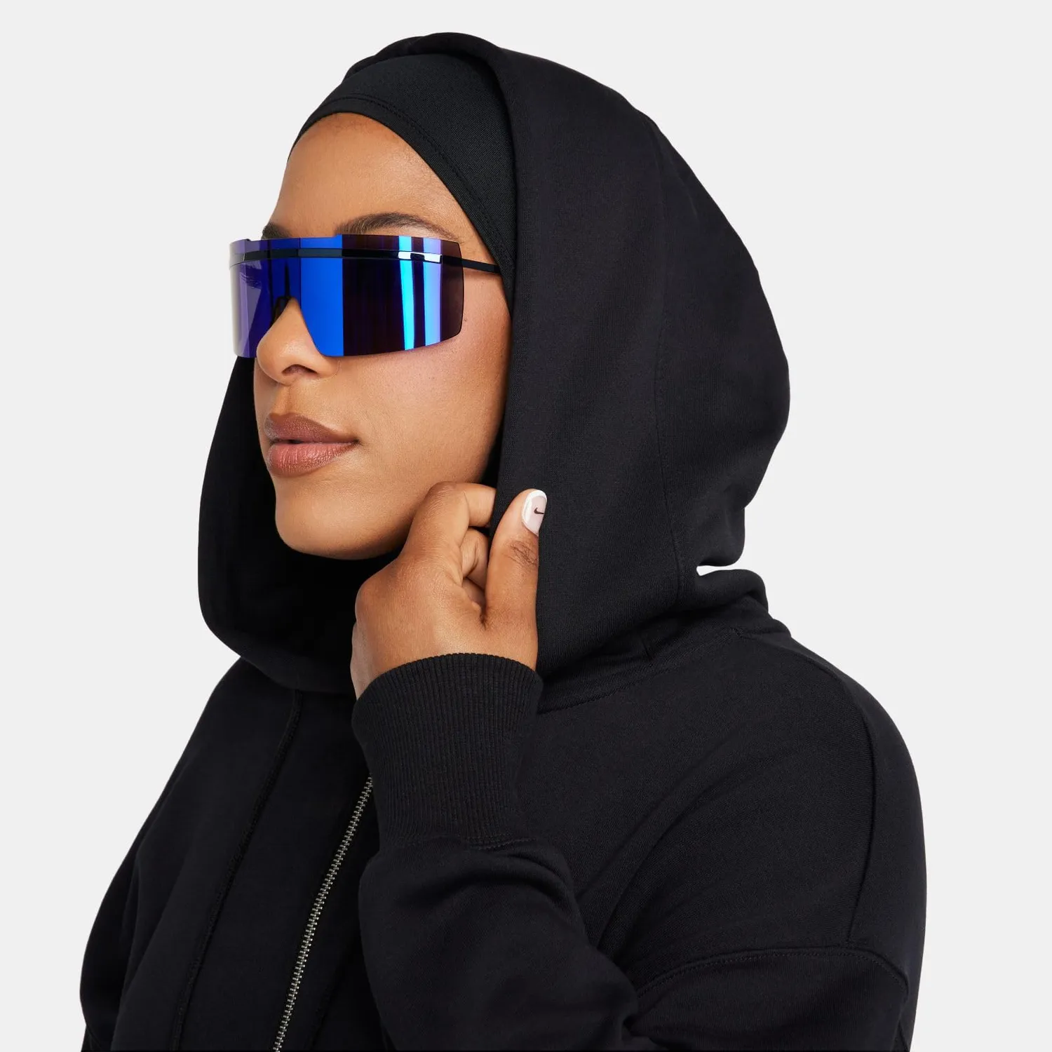 Nike NSW Phoenix Fleece felpa donna nera taglia S