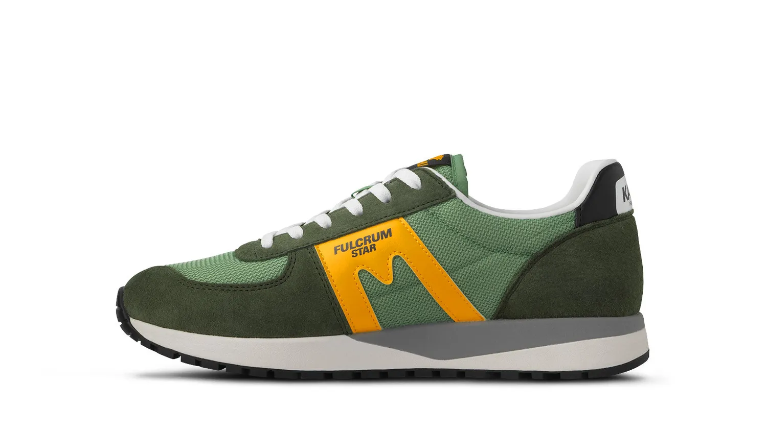 Karhu Fulcrum Star sneakers Thyme Saffron camoscio