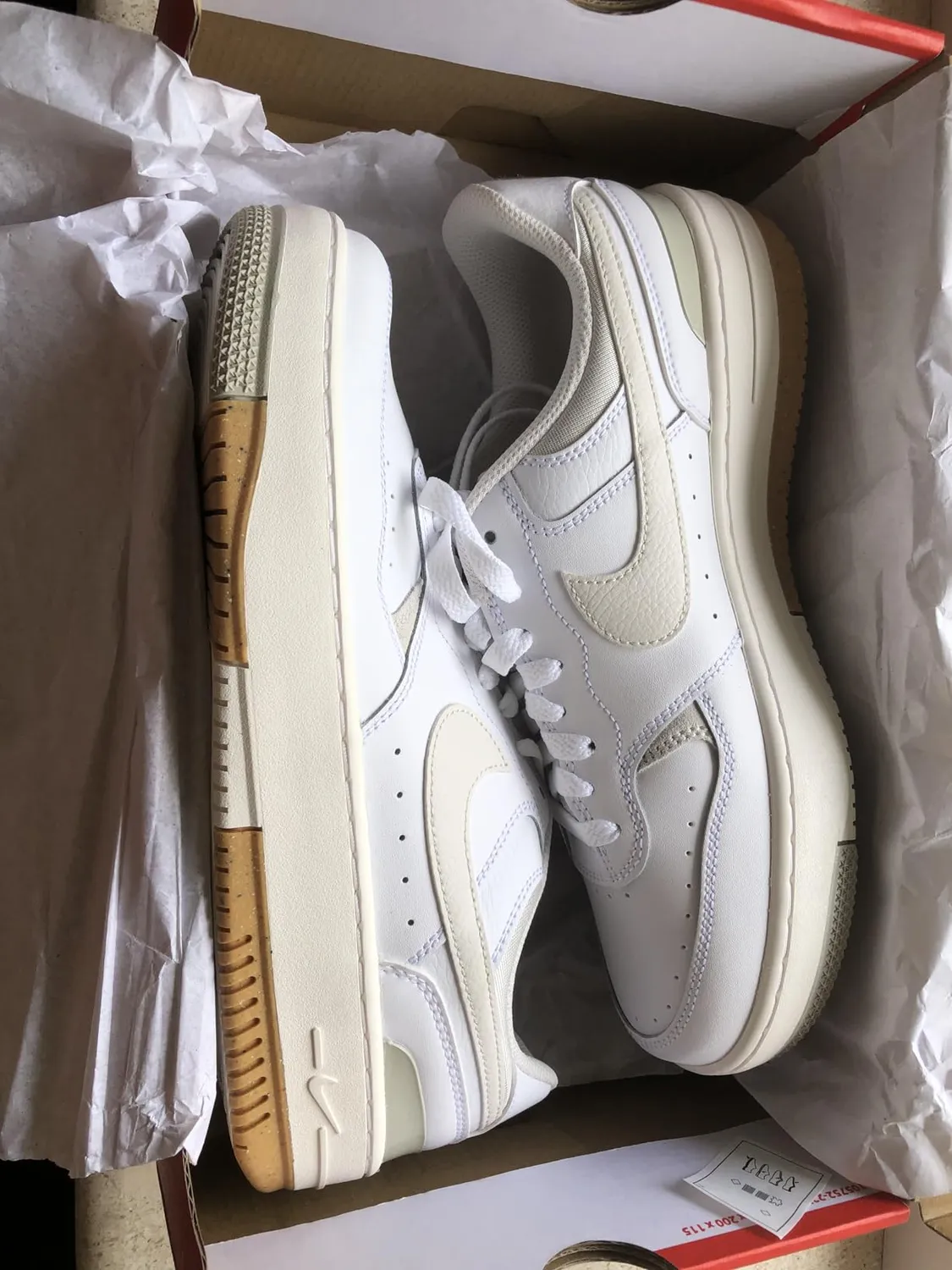 Nike Gamma Force Sneakers Donna Platform Pelle