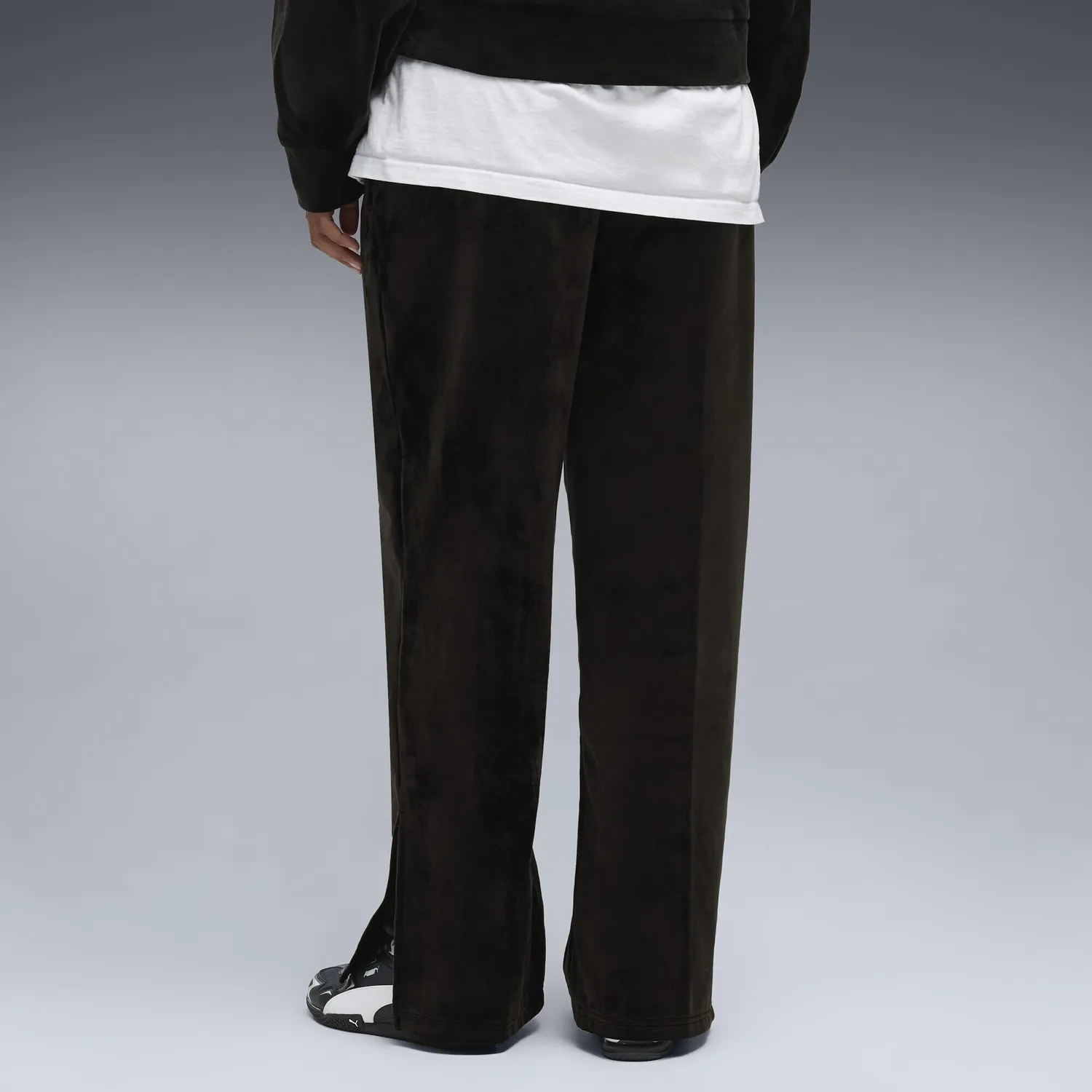 PUMA Essentials Elevated pantaloni donna S velluto