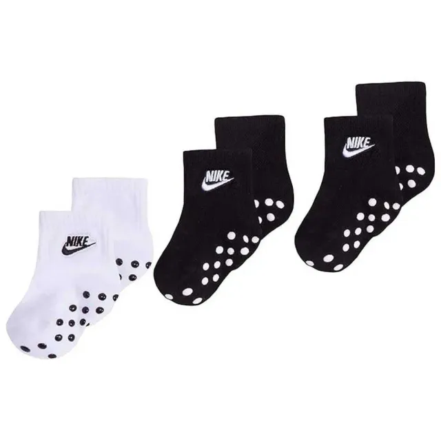 Nike calzini baby gripper 12-24 mesi neri