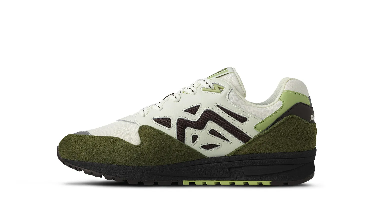 Karhu Legacy 96 sneakers Avocado Chocolate Torte camoscio