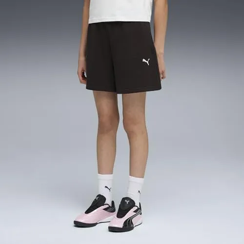 PUMA ESS High Waist TR G pantaloncini bambina vita alta