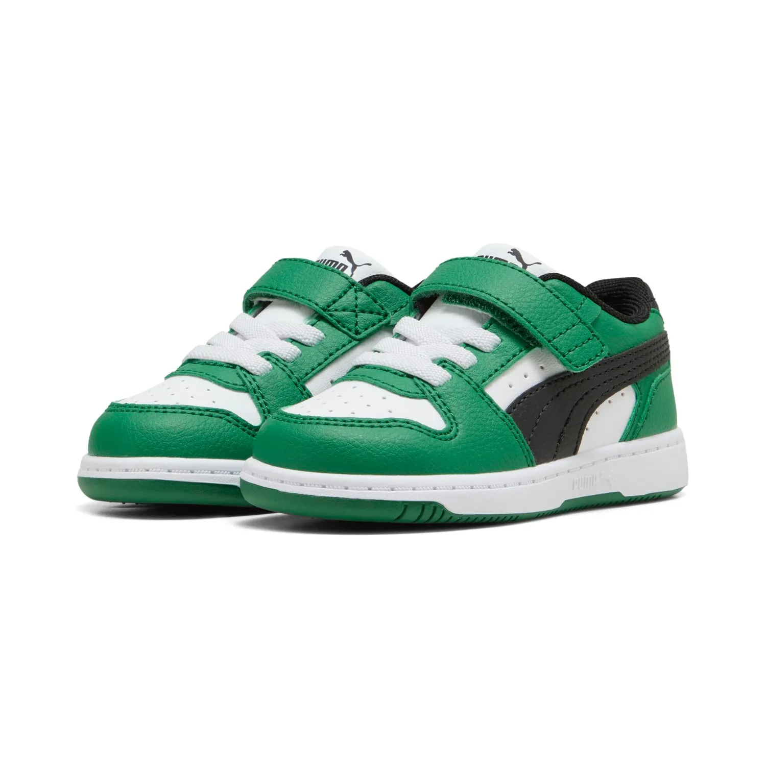 Puma Rebound Slam Lo AC Inf scarpe bimbo strappo
