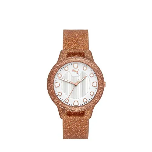 Puma Reset P1002 orologio donna oro rosa silicone