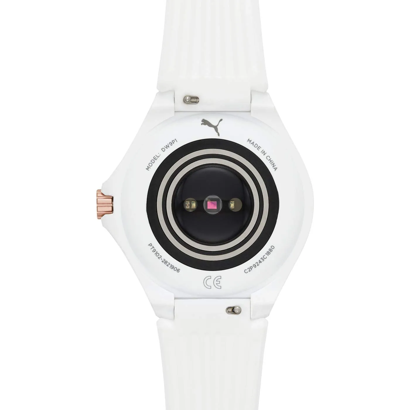 Puma PT9102 smartwatch unisex bianco silicone