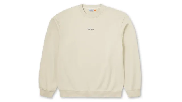 Karhu Mini Logo felpa cotone Turtledove Vintage Indigo