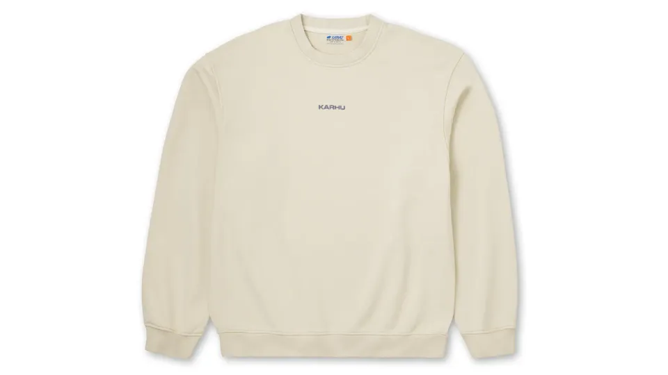 Karhu Mini Logo felpa cotone Turtledove Vintage Indigo