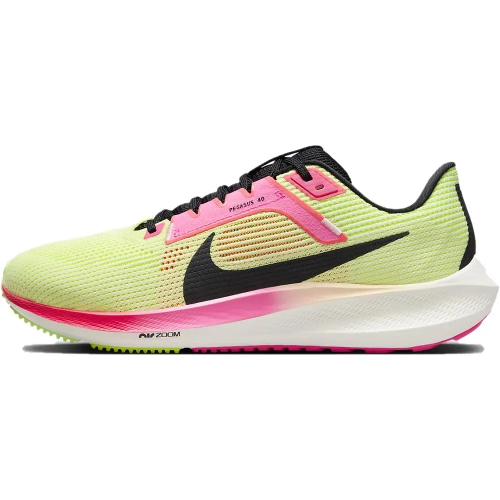 Nike Pegasus 40 PRM scarpe running nero bianco cremisi