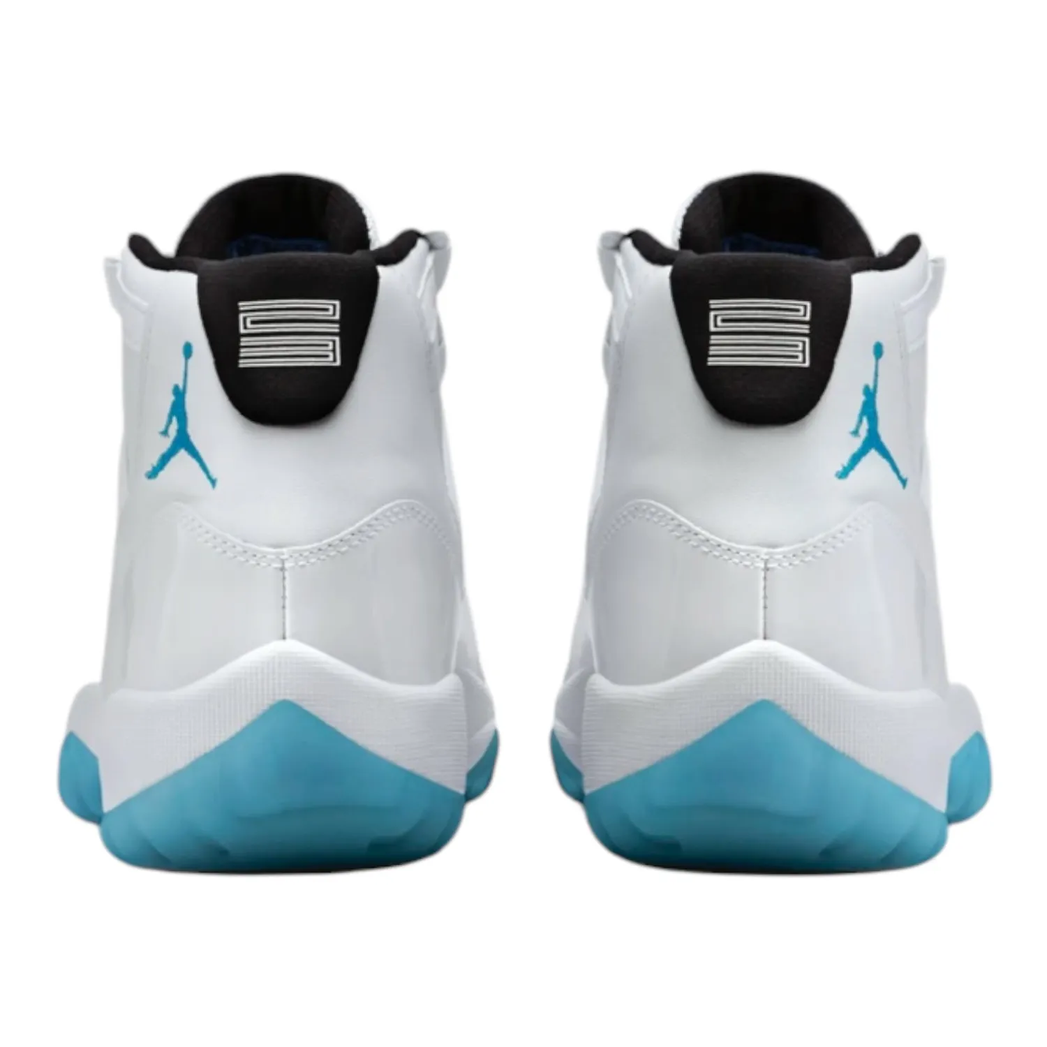 Jordan 11 Retro basket uomo bianco blu nero 45.5 EU