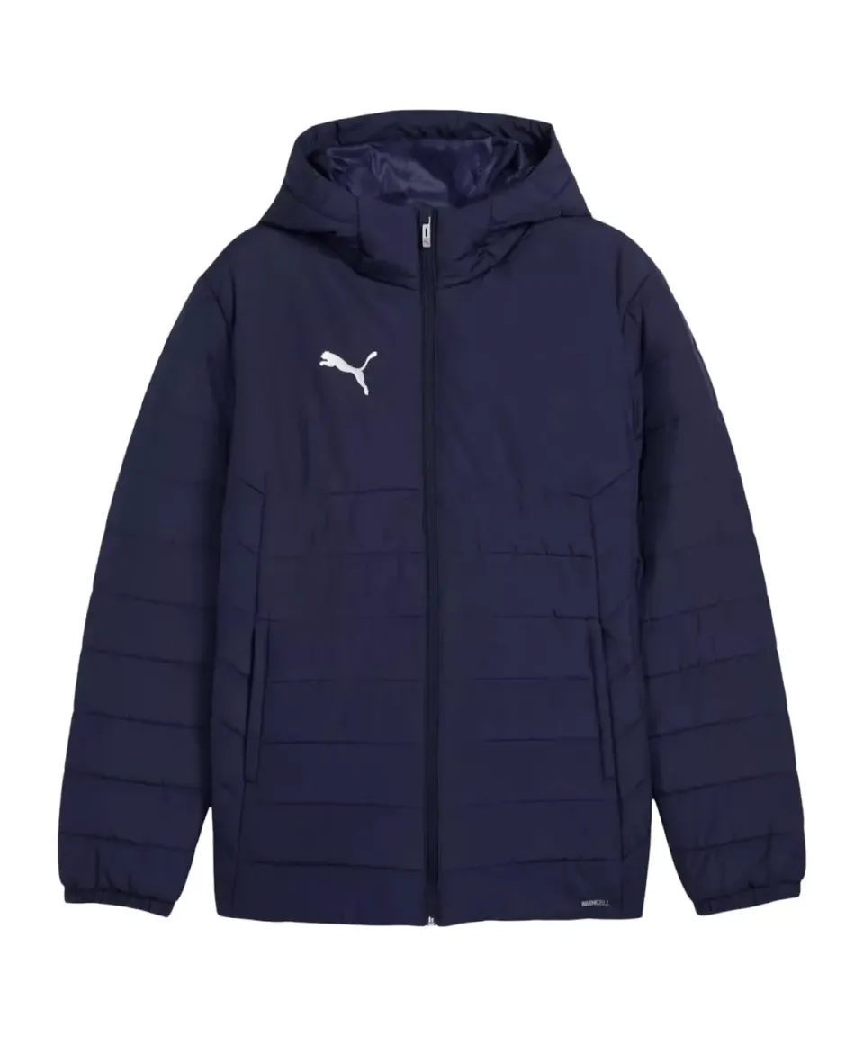Puma Teamadditions giacca imbottita uomo navy cappuccio