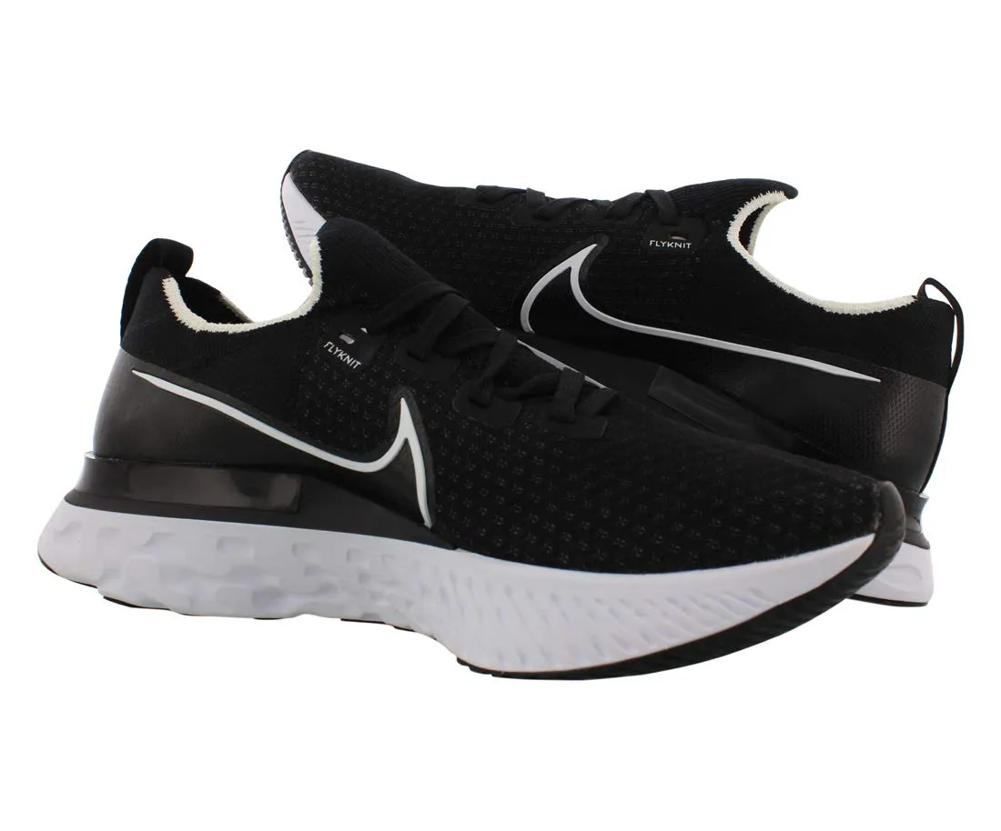 Nike React Infinity Run FK scarpe corsa uomo nere