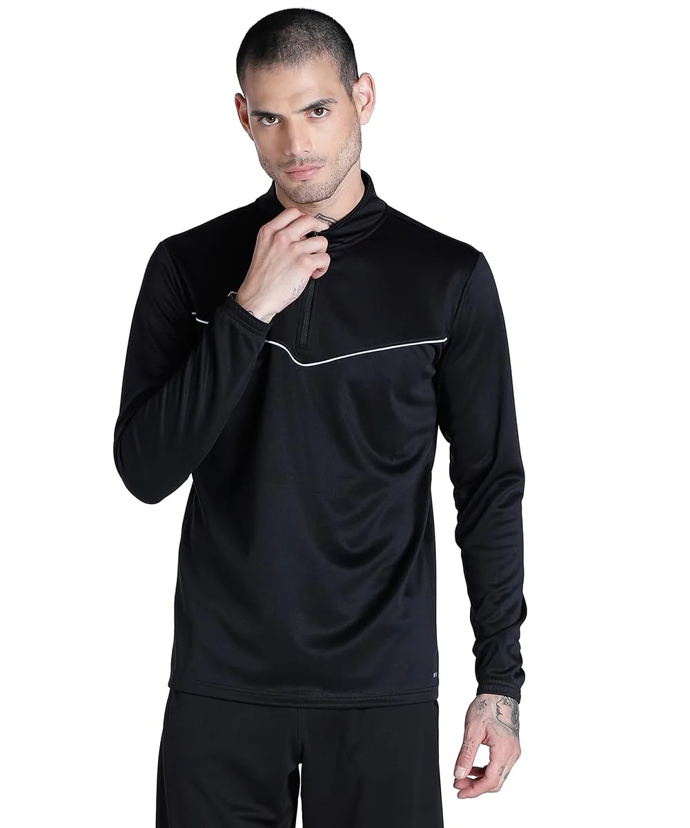 Puma Teamrise 1/4 Zip Top maglia uomo L tecnica