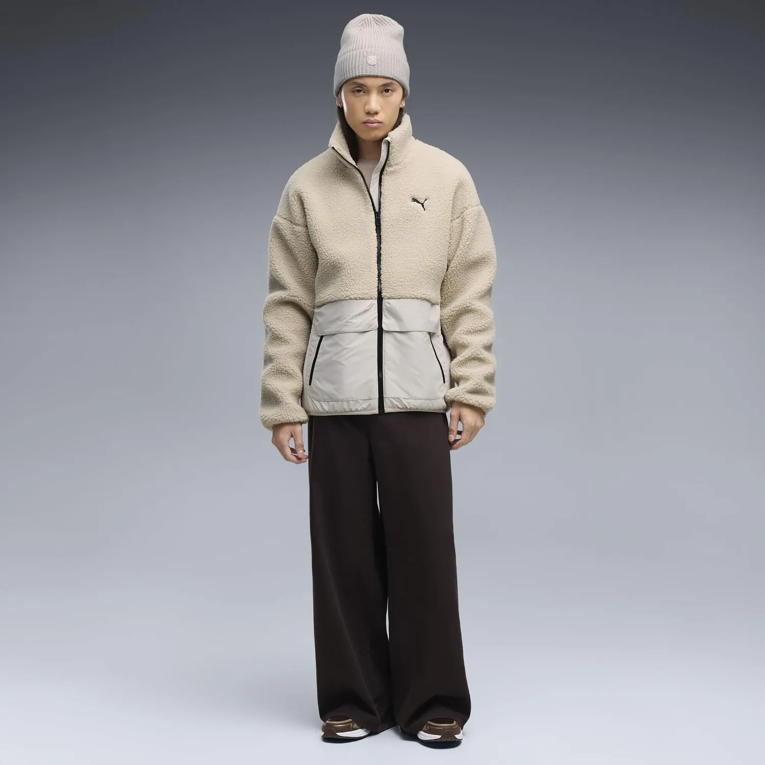 PUMA Re:Fibre Hybrid Giacca Uomo Sherpa