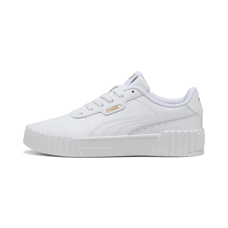 Puma Carina 2.0 Jr sneakers bambina bianche