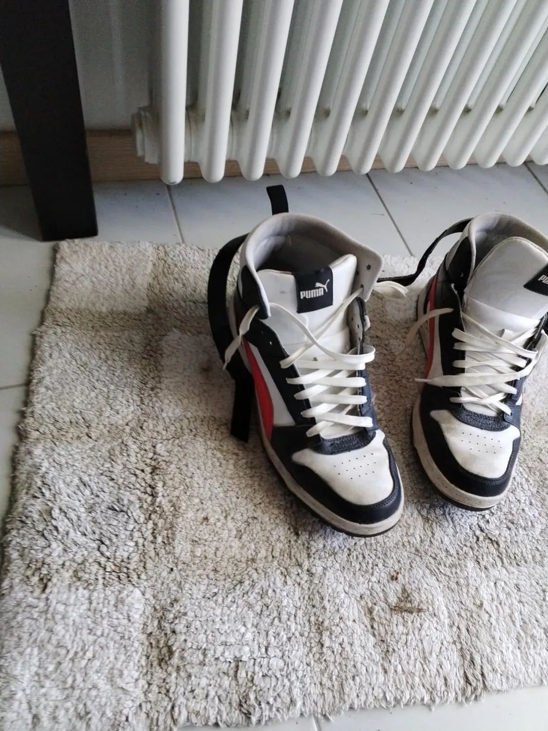 Puma RBD Game sneakers uomo bianco-oro uso quotidiano