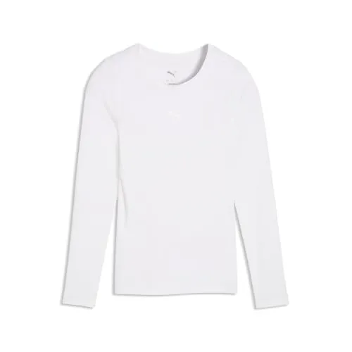 Puma Teamliga26 Baselayer Tee LS Jr termica manica lunga