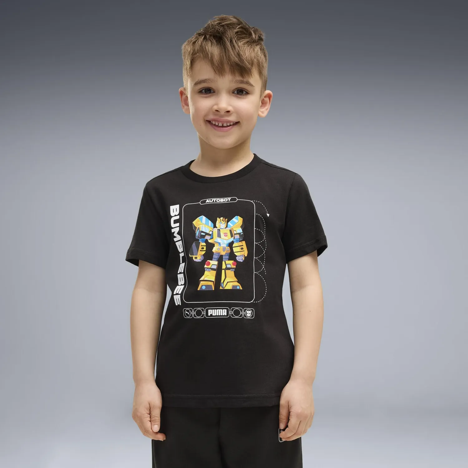 Puma x Transformers T-Shirt Bambino Nero Cotone