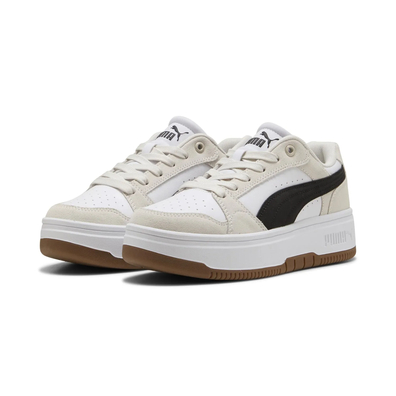 PUMA Rebound Low SD sneakers donna pelle